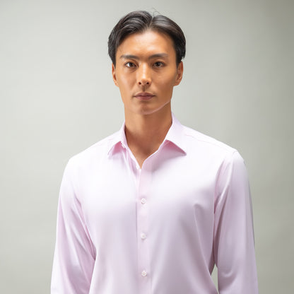 Pink BambooFlex Dress Shirt, front