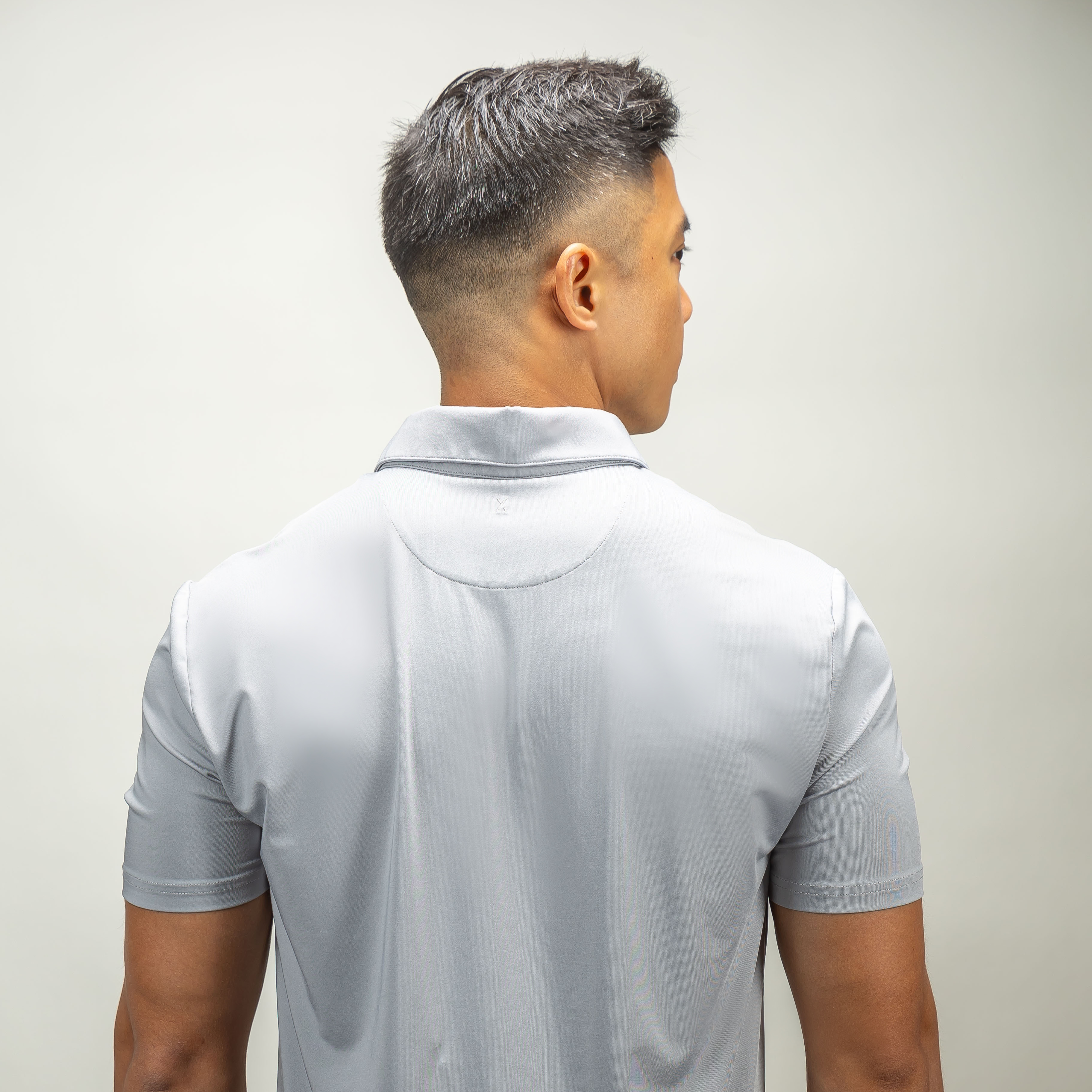 Grey ProFlex Polo, back